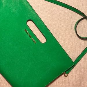 Michael Kors statement green purse